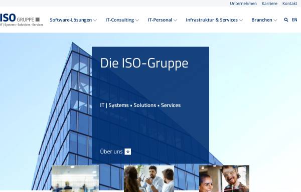 Vorschau von www.iso-gruppe.com, ISO Software Systeme GmbH