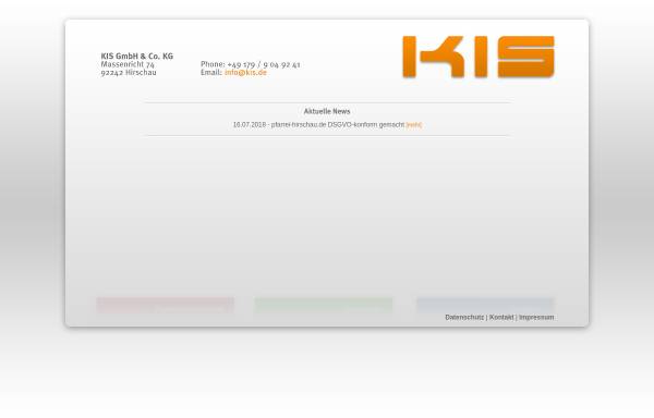 Vorschau von www.kis.de, Kohl Internet & Software OHG