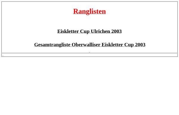 Vorschau von home.datacomm.ch, Oberwalliser Eiskletter-Cup