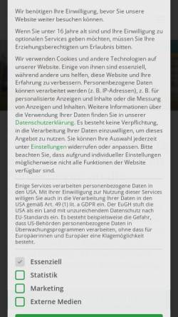 Vorschau der mobilen Webseite www.bauernzeitung.de, BauernZeitung Online