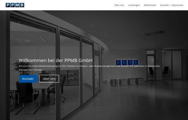 Vorschau von www.ppmb.de, PPMB - Prozess- und Projekt-Management Beratung Dr. Schmidt GmbH