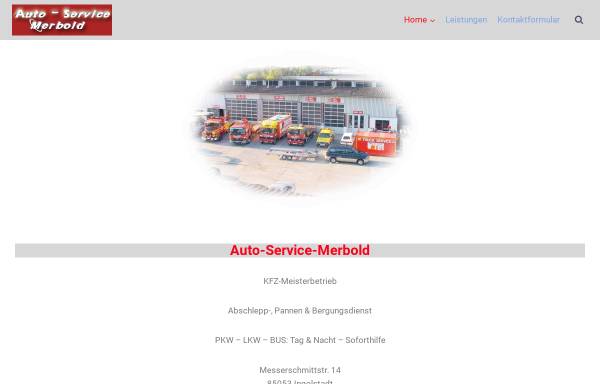 Vorschau von www.merbold-in.de, Auto-Service Merbold