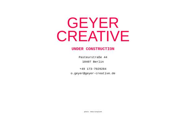 Agentur Geyer Gestaltung, Werbung & Kommunikation GmbH