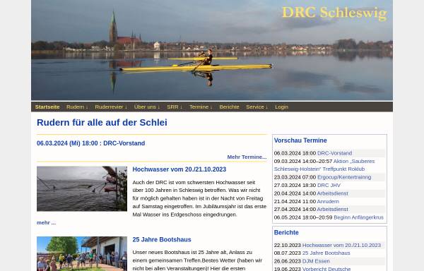 Vorschau von www.domschulruderclub.de, Domschulruderclub Schleswig - Schülerruderriege