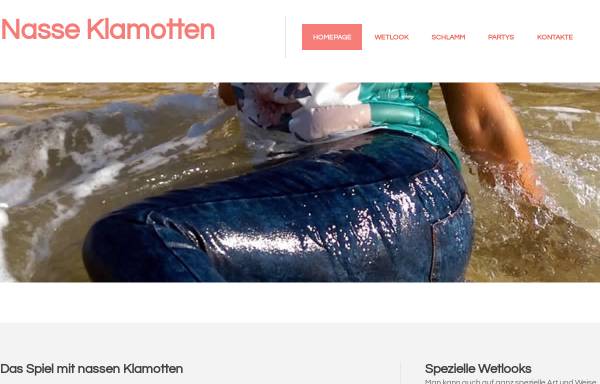 Vorschau von www.nasse-klamotten.de, Nasse Klamotten