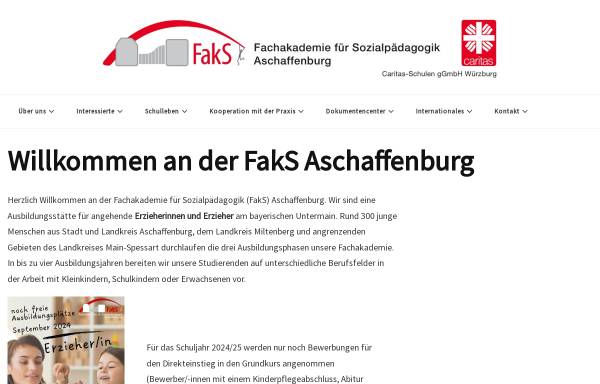 Fachakademie für Sozialpädagogik Aschaffenburg
