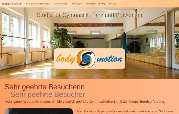 Vorschau von www.bodyemotion.de, Body Emotion