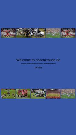 Vorschau der mobilen Webseite www.coachkrause.de, Coach Krause