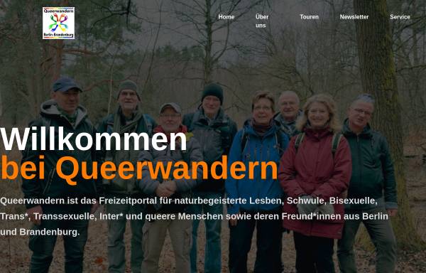 Vorschau von queerwandern.de, Queerwandern