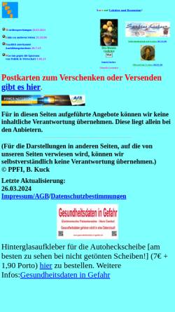 Vorschau der mobilen Webseite ppfi.de, Psychologische u. Psychotherapeutische Fortbildungsangebote im Internet