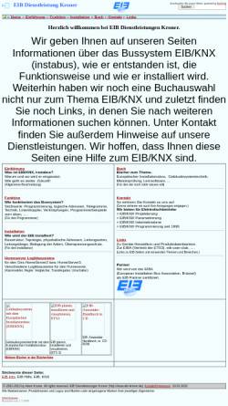 Vorschau der mobilen Webseite www.eib-kroner.de, EIB Dienstleistungen Alwin Kroner