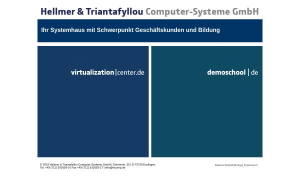Vorschau von www.htcomp.de, Hellmer & Triantafyllou Computer-Systeme GmbH