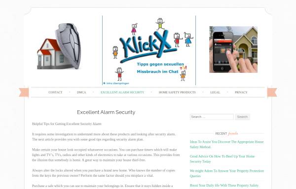 KlickX - Schutz vor sexuellem Missbrauch im Chat