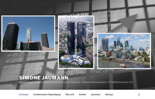 Vorschau von www.jaumann-wang.de, Sprachendienst - Jaumann-Wang
