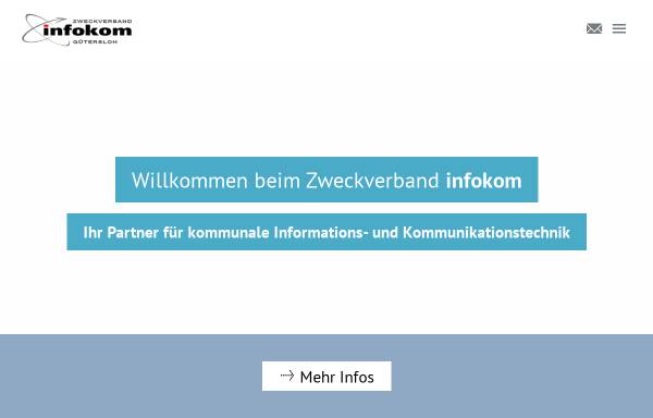 Vorschau von www.infokom-gt.de, Infokom Gütersloh AöR