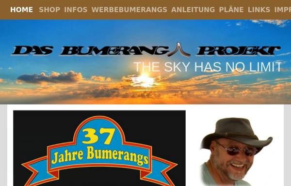 Vorschau von das-bumerang-projekt.de, Das Bumerang-Projekt