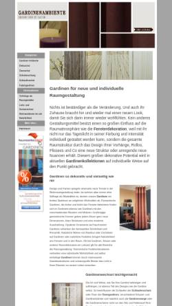 Gardinen Ambiente Hartenstein