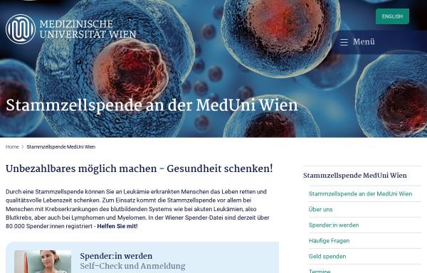 Österreichisches Knochenmark- und Stammzellenspender Register