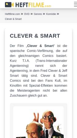Vorschau der mobilen Webseite www.cleverundsmart-online.de, Clever und Smart