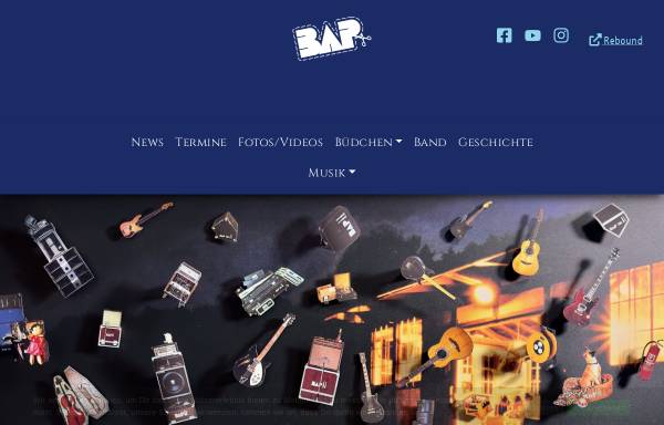 Vorschau von www.bap.de, BAP
