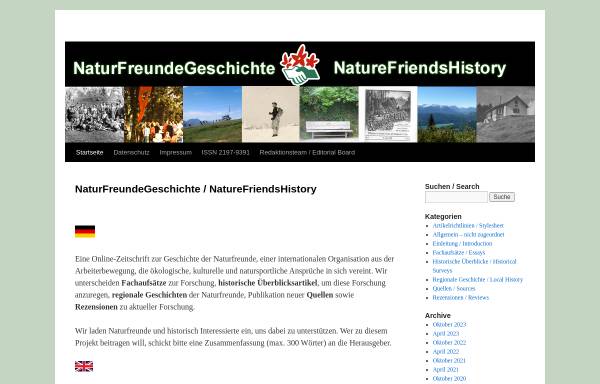 Vorschau von www.naturfreunde.org, Naturfreunde Landesverband Bayern