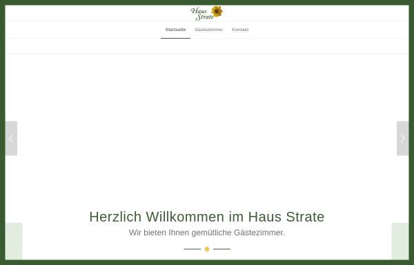 Vorschau von www.haus-strate.de, Gästehaus Strate