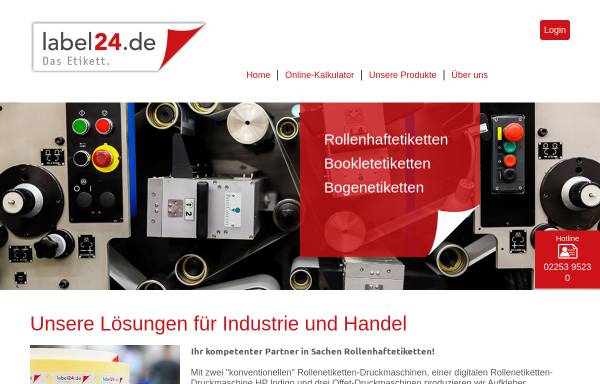 Vorschau von www.druckereiheinen.de, Druckerei Heinen GmbH