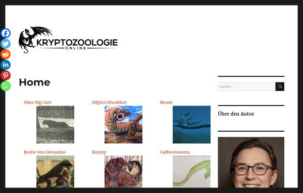Vorschau von www.kryptozoologie-online.de, Kryptozoologie-Online
