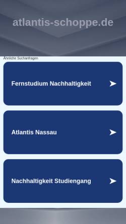 Vorschau der mobilen Webseite www.atlantis-schoppe.de, Pontopolis - Atlantis und die Sintflut im Schwarzen Meer