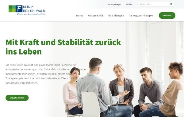 Vorschau von www.klinik-brilon-wald.de, Klinik Brilon-Wald