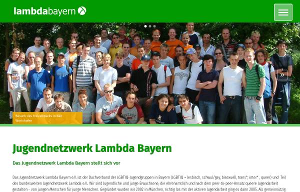 Vorschau von www.lambda-bayern.de, Lambda-Bayern e.V.