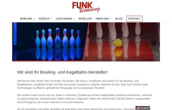 Vorschau von www.funk-bowling.de, Karl Funk GmbH & Co.