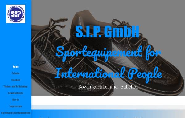 Vorschau von www.sipsport.de, SIP - Sportequipement for Internation People GmbH
