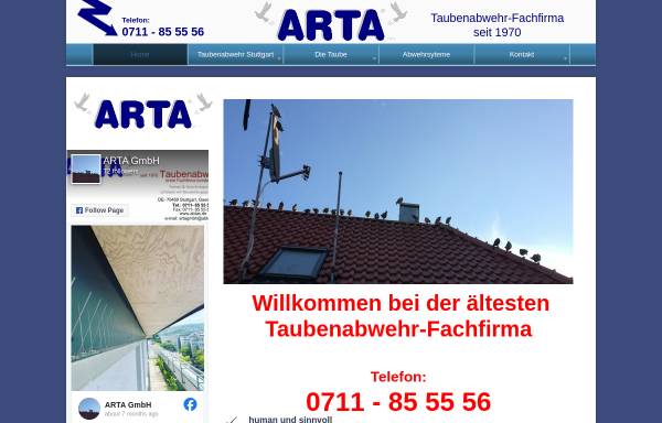 Vorschau von www.abtas.de, Arta GmbH