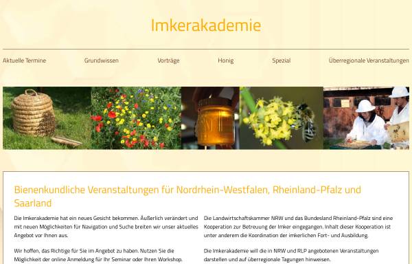 Vorschau von www.imkerakademie.de, Imkerakademie.de