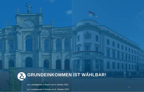 Vorschau von www.grundeinkommen-ist-waehlbar.de, Grundeinkommen ist wählbar