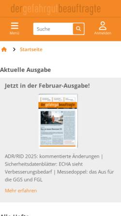 Der Gefahrgut-Beauftragte