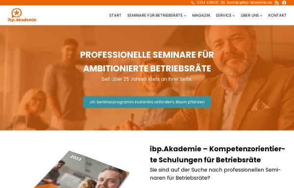 Vorschau von ibp-akademie.de, ibp.Akademie GmbH & Co. KG