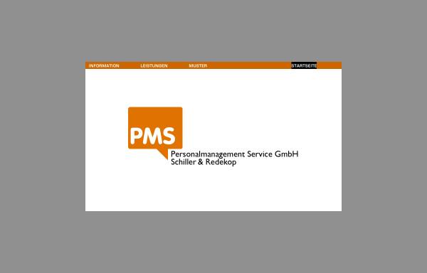 Vorschau von www.pmsonline.de, Personalmanagement Service (PMS) GbR