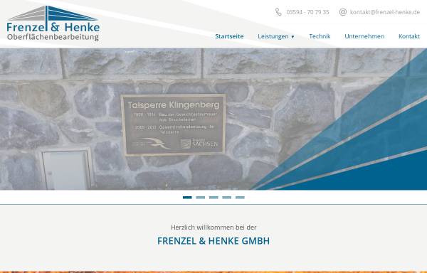 Vorschau von www.frenzel-henke.de, Frenzel & Henke GbR