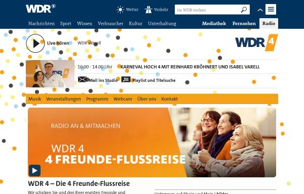 Vorschau von www.wdr.de, WDR 4
