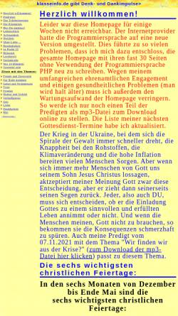 Vorschau der mobilen Webseite www.klasseinfo.de, Informationen für schwerbehinderte hessische Lehrer