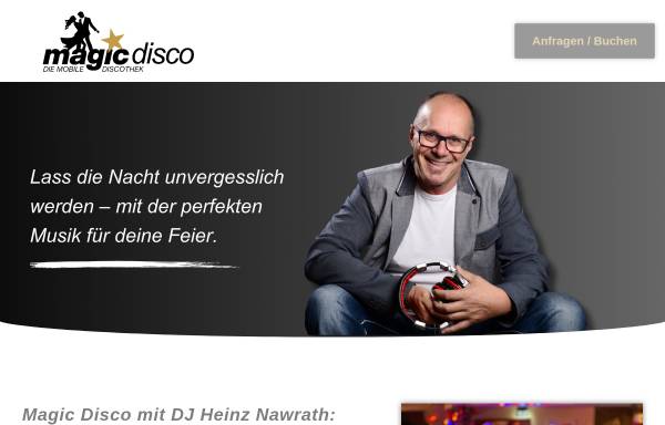 Vorschau von www.magic-disco.de, Magic Disco