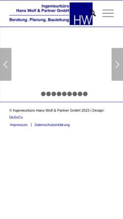 Ingenieurbüro Dipl.-Ing. Hans Wolf & Partner GmbH