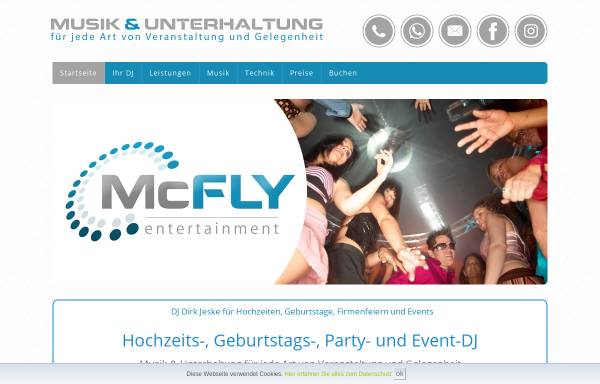 Vorschau von www.mcfly-entertainment.de, McFly-Entertainment