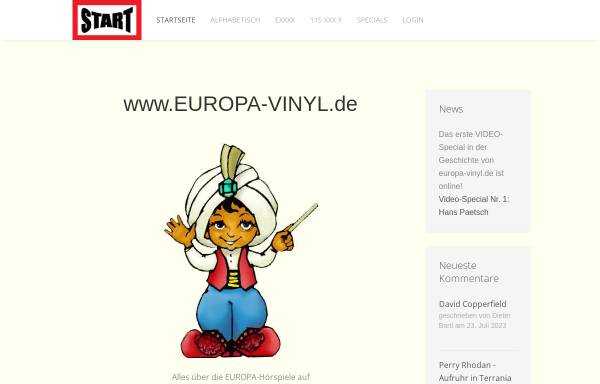 Europa-Vinyl