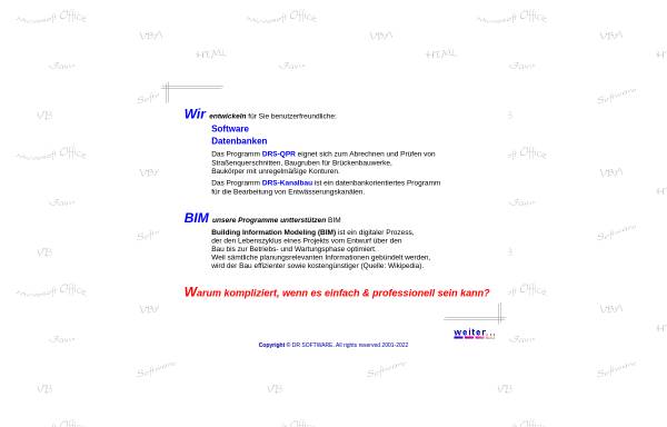 Vorschau von www.dr-software.net, DR Software