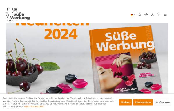 Vorschau von www.suesse-werbung.de, Süße Werbung GmbH