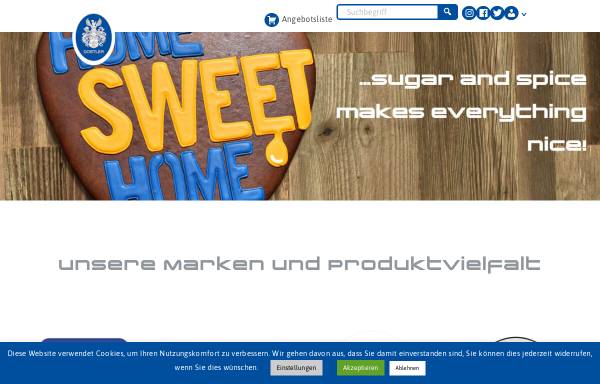 Vorschau von zuckersucht.de, Zuckersucht GmbH