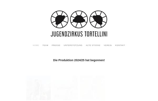 Vorschau von www.tortellini.ch, Jugendzirkus Tortellini